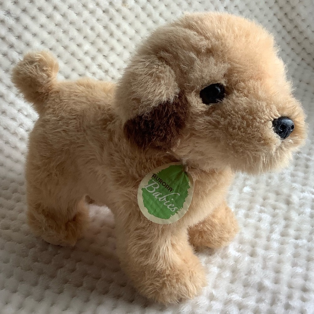 Aurora Babies Plush Puppy Dog Stuffed Animal Toy